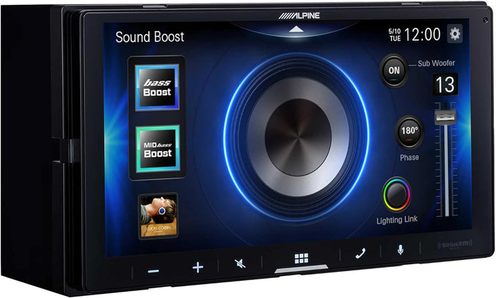 iLX-W670 Alpine 7" Digital Multimedia Receiver Shallow Chassis Double-Din Touchscreen Head Unit with CarPlay and Android Auto Compatibility