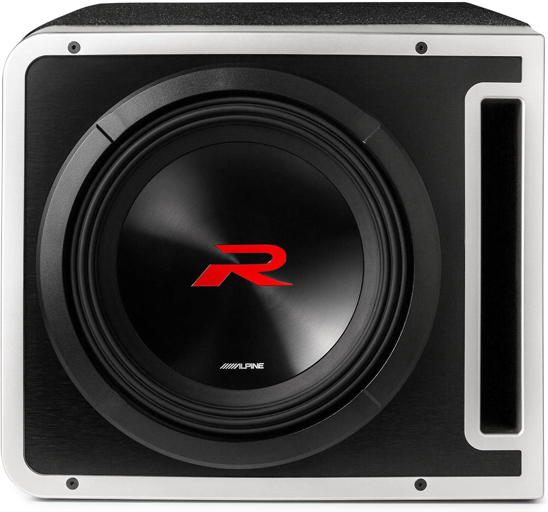 R2-SB12V Alpine Halo R-Series 12" Subwoofer Single Loaded Ported Enclosure 750W RMS 2 Ohm