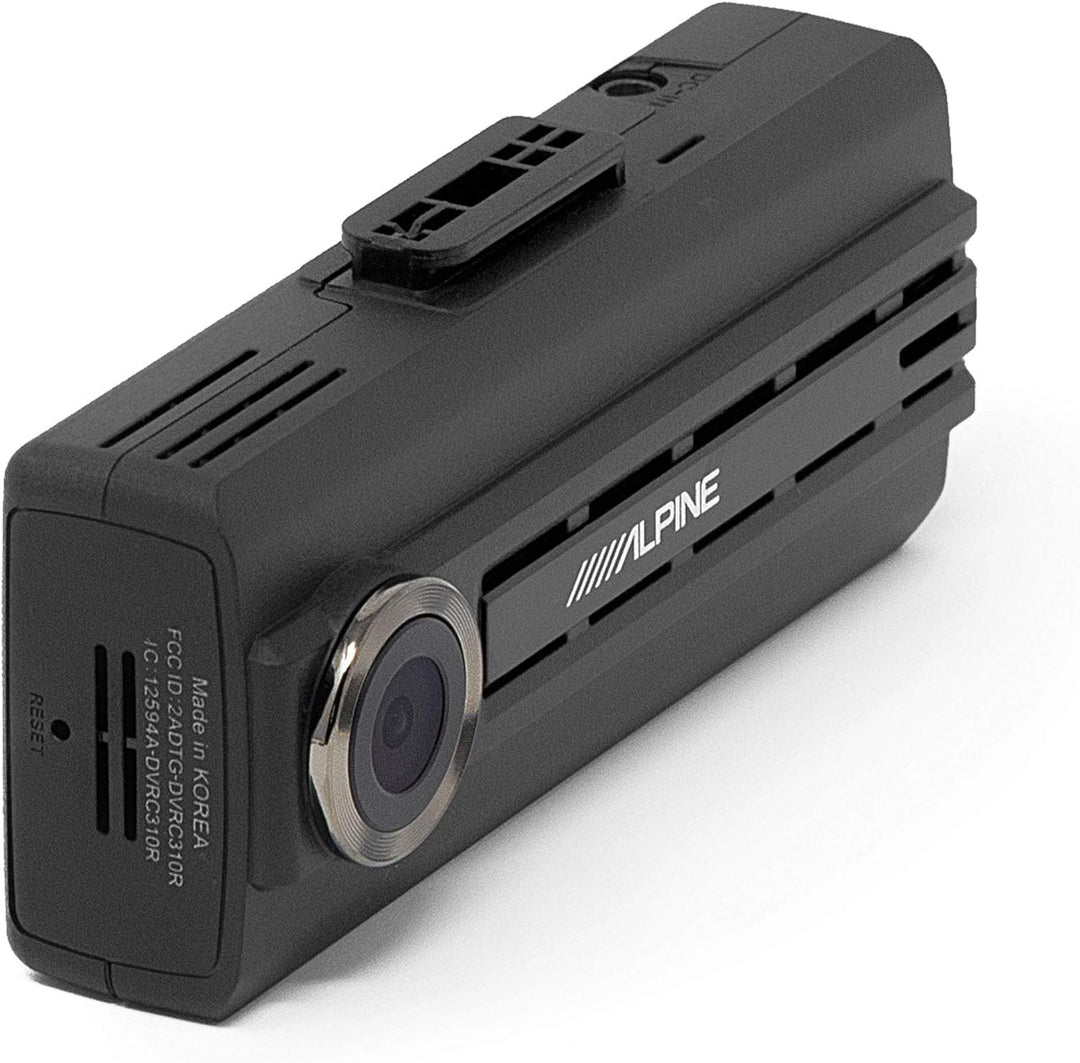 Alpine DVR-C310R 1080P Dash Camera Bundle (Front & Rear) with Impact Recording