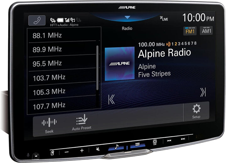 Alpine iLX-F511 Halo11 11" Floating HD Touchscreen Receiver with Wireless CarPlay and Android Auto