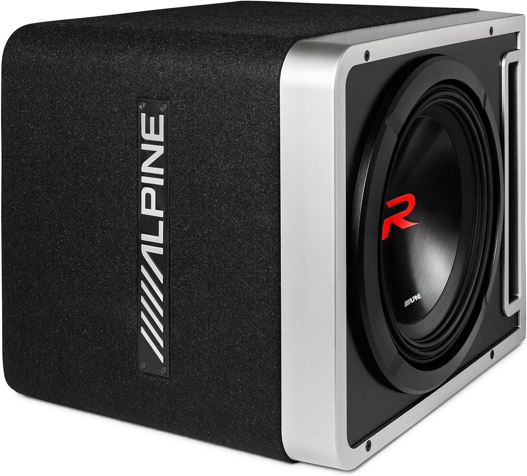 R2-SB12V Alpine Halo R-Series 12" Subwoofer Single Loaded Ported Enclosure 750W RMS 2 Ohm