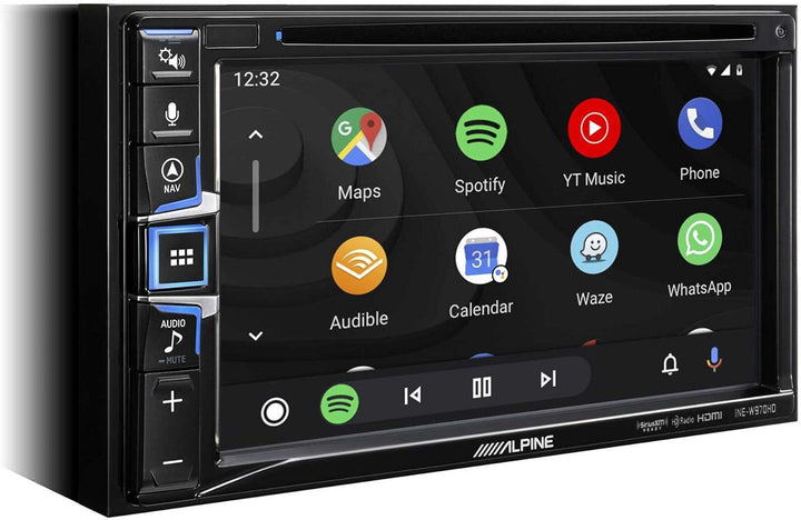 Alpine INE-W970HD 6.5" CD/DVD Receiver with GPS, CarPlay, and HDMI