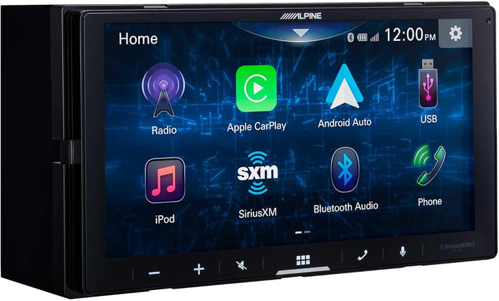 iLX-W670 Alpine 7" Digital Multimedia Receiver Shallow Chassis Double-Din Touchscreen Head Unit with CarPlay and Android Auto Compatibility