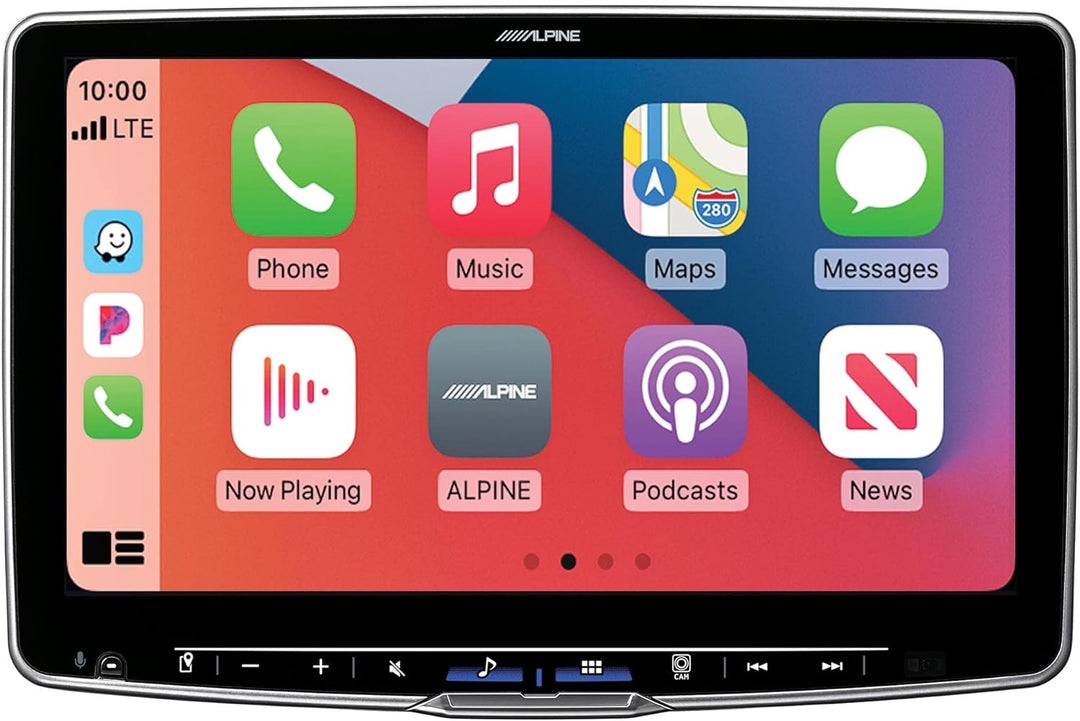 Alpine iLX-F511 Halo11 11" Floating HD Touchscreen Receiver with Wireless CarPlay and Android Auto