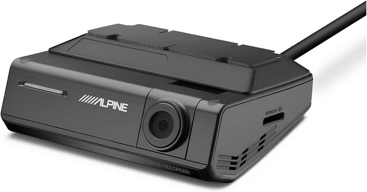 Alpine DVR-C320R 1080P Night Vision Dash Camera Bundle (Front + Rear) with Built-in Drive Assist