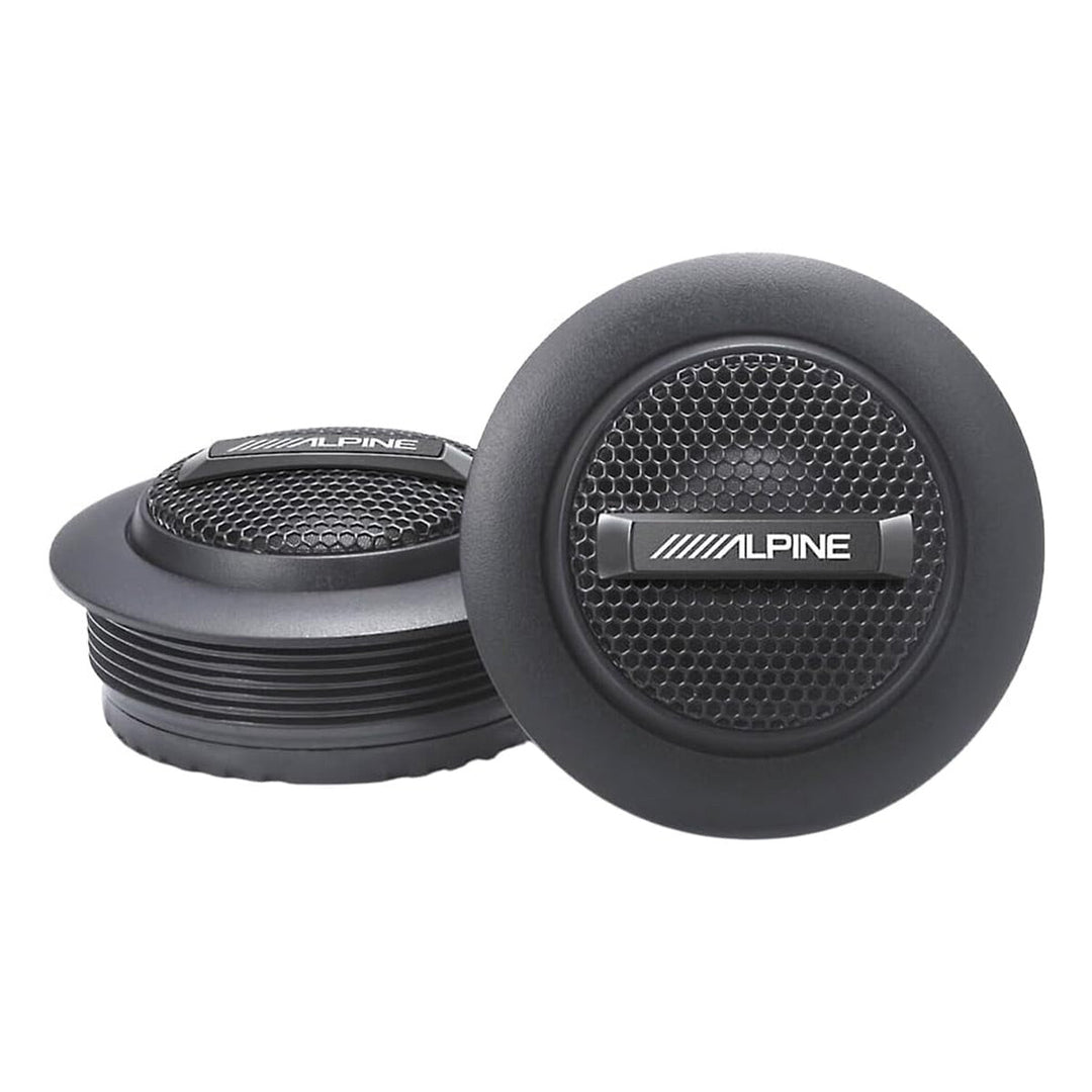 Alpine S-S10TW S-Series 1" Silk Dome Tweeters – High-Performance Pair