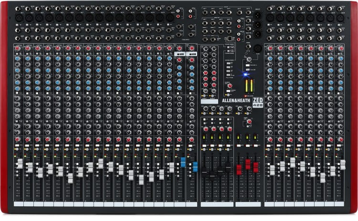 Allen & Heath AH-ZED428 28-Channel 4-Bus Analog Mixer with USB Connection AH-ZED428