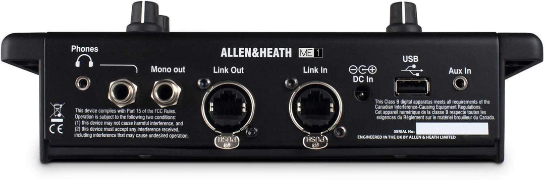 Allen & Heath ME-1 42-Mix Personal Monitor Mixer AH-ME-1