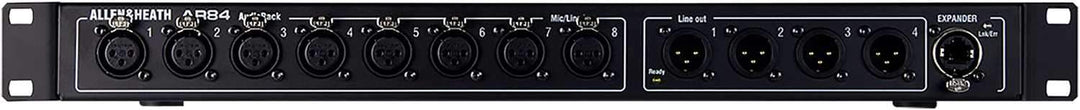 Allen & Heath AudioRack 8x4 SQ & GLD Expander AH-AR2-84-BLK