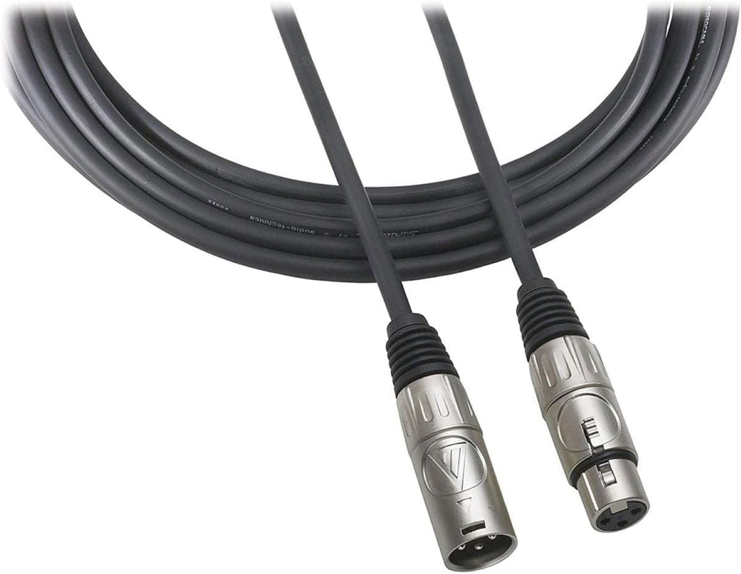 Audio-Technica AT8313-10 XLR Female to XLR Male Balanced Cable 10 Feet