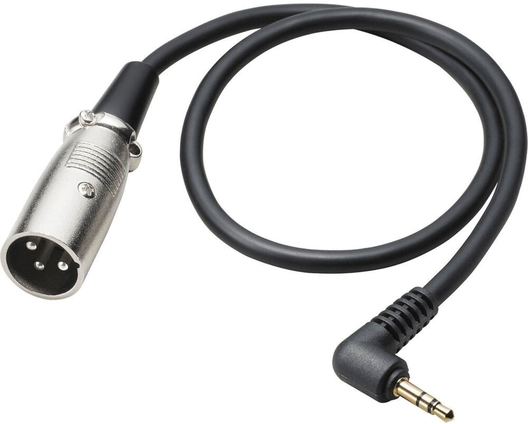 Audio-Technica AT8350 3.5mm 1/8 Inch TRS Male To XLR Male Wireless Receiver Output Cable