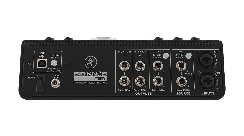 Mackie Big Knob Studio Monitor Controller & USB Interface – Precision Audio Control