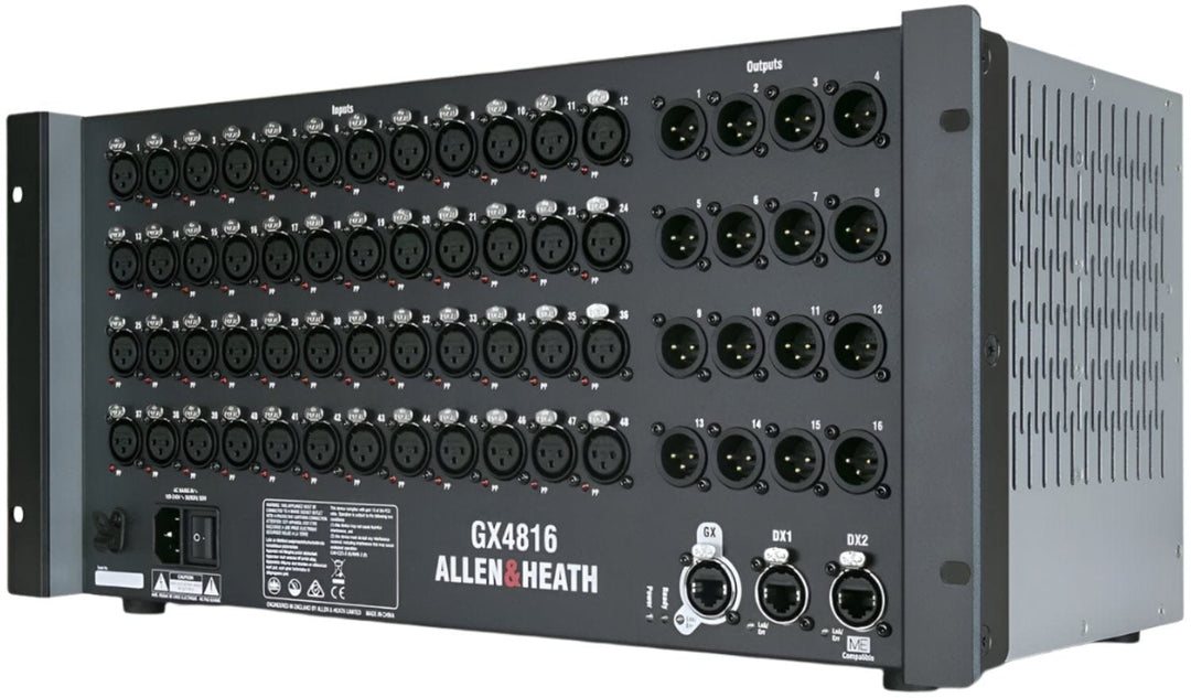 Allen & Heath 96 kHz 48-Input / 16-Output Portable GX Expander with DX Sockets AH-GX-4816