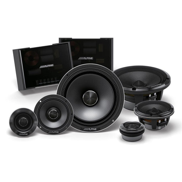 Alpine HDZ-653 Status Series Hi-Res 6.5" 3-Way Component System