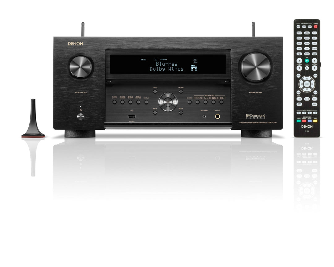 Denon AVR-A1H 15.4 Channel 8K A/V Receiver with HEOS®