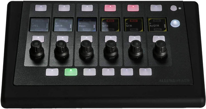 Allen & Heath 6 rotary controller OLED, PoE powered, includes PSU AH-IP-6