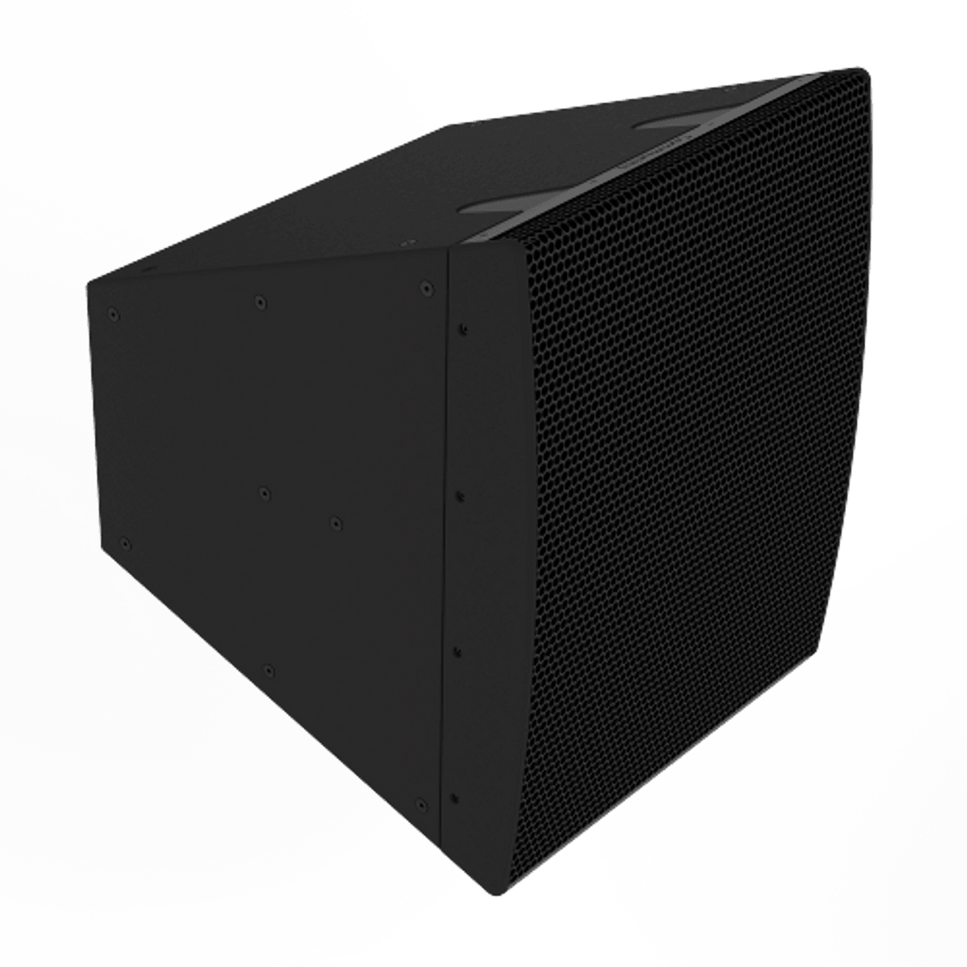 Biamp Community LVH-906/AS Large Format, High Output, Horn Loaded 4 x 12-inch 3-Way Loudspeaker (Black) - SKU 911.0927.900