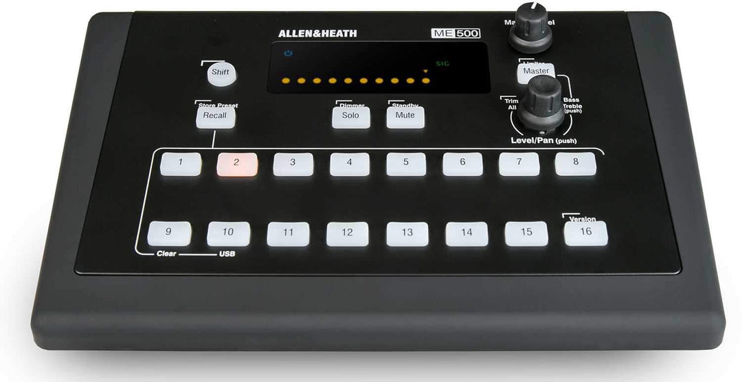 Allen & Heath 16-Channel Personal Monitor Mixer AH-ME-500