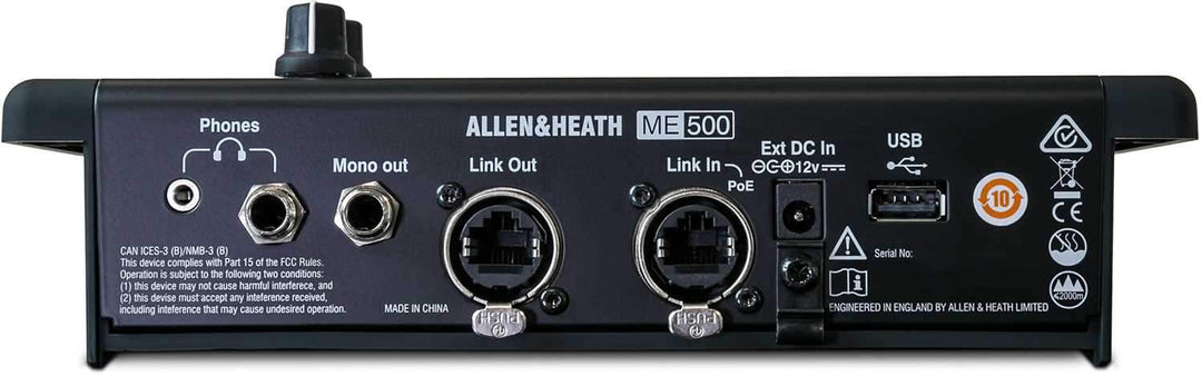 Allen & Heath 16-Channel Personal Monitor Mixer AH-ME-500