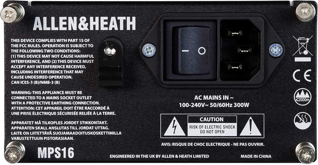 Allen & Heath Hot Swappable Power Supply AH-MPS-16