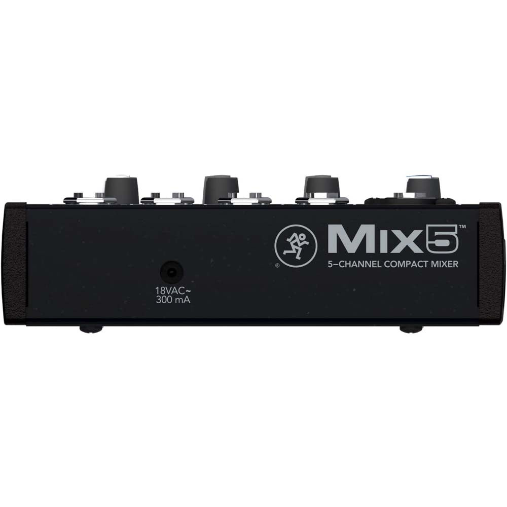 Mackie Mix5 Compact 5-Channel Mixer – Professional Sound Made Simple