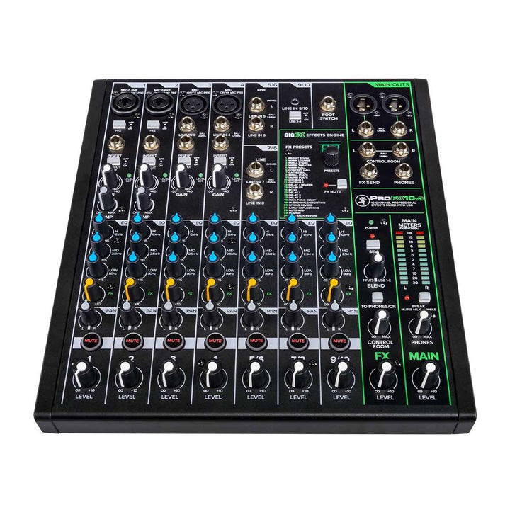 Mackie ProFX6v3 6-Channel Mixer with USB and Built-In Effects