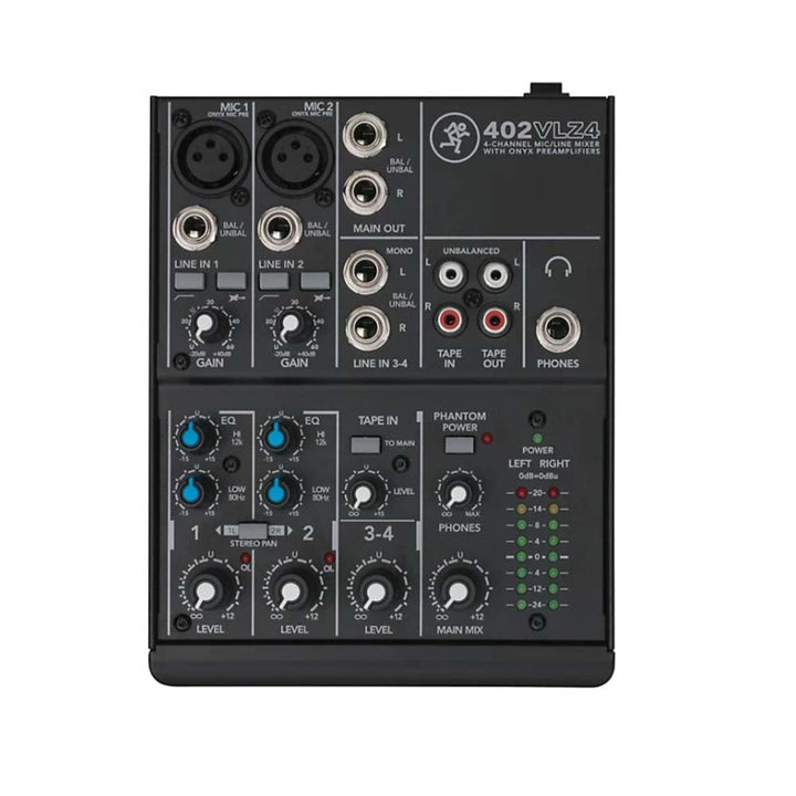 Mackie 402VLZ4 4-Channel Ultra Compact Mixer - VLZ4 Series