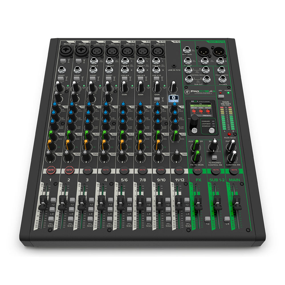 Mackie PROFX12V3+ 12-Channel Analog Mixer with USB