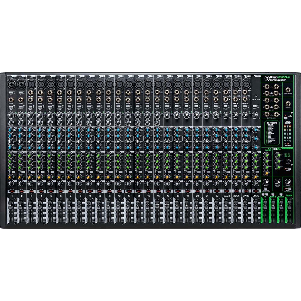 Mackie PROFX30V3 30-Channel Professional USB Mixer with Effects