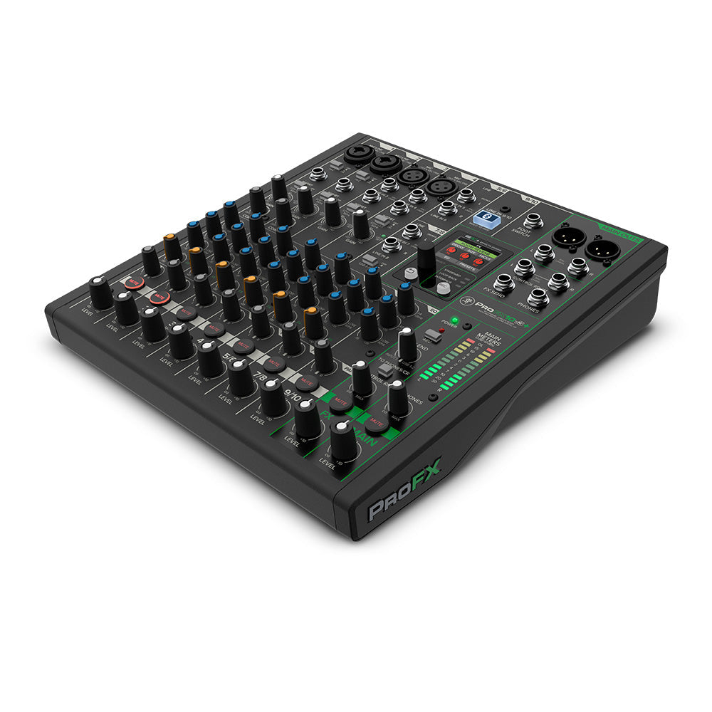 Mackie PROFX10V3+ 10-Channel Analog Mixer with USB