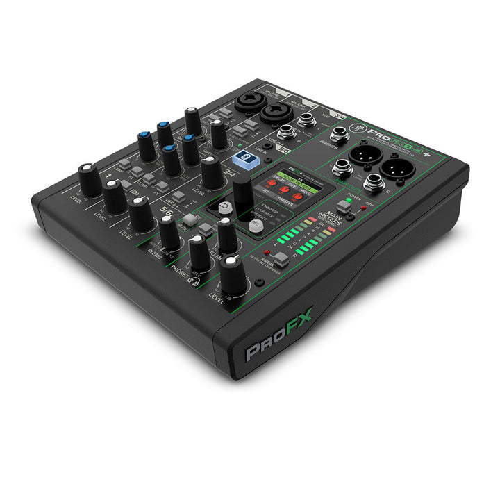 Mackie PROFX6V3+ 6-Channel Analog Mixer with USB & Bluetooth