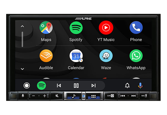 Alpine iLX-507 7" HD Digital Multimedia Receiver with Wireless CarPlay and Android Auto