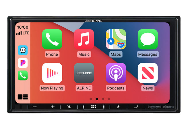 Alpine iLX-407 7" Digital Multimedia Receiver with CarPlay and Android Auto