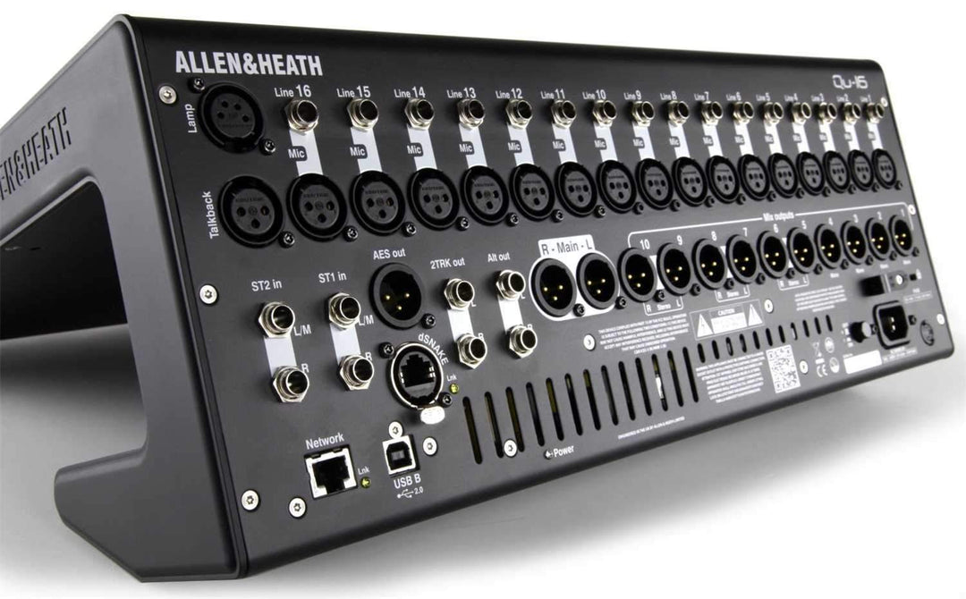 Allen & Heath QU-16 Chrome 16-Ch Digital Mixer AH-QU-16C