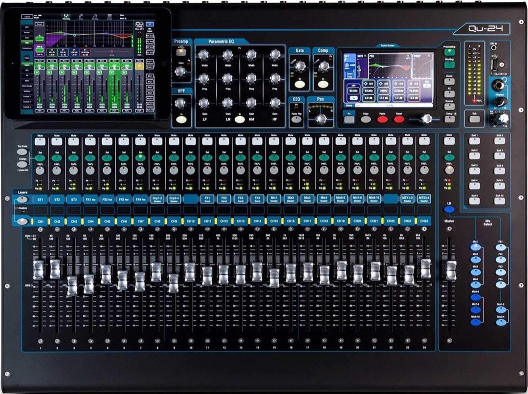 Allen & Heath Chrome 24-Ch Digital Mixer AH-QU-24C