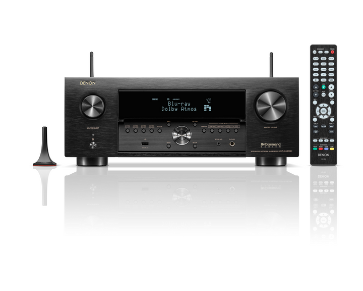 Denon AVRX4800H Denon AVR-X4800H 125x9 HEOS-Enabled 9.4 Channel 8K AV Receiver