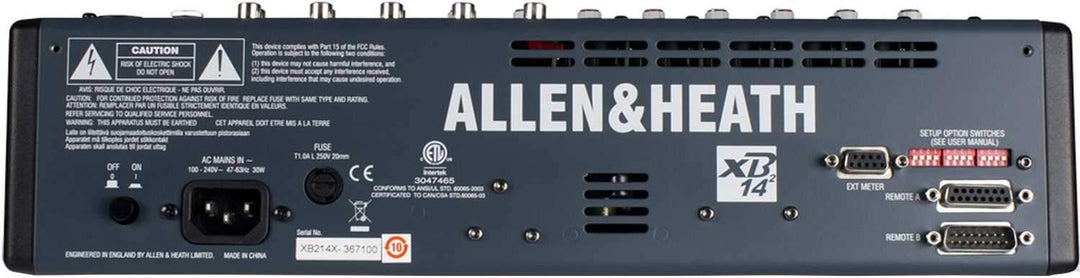 Allen & Heath Compact Broadcast Mixer AH-XB2-14