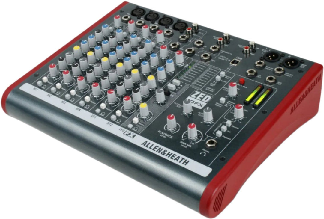 Allen & Heath ZED 10FX PA Mixer with USB & Effects AH-ZED10FX