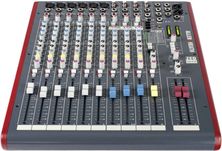 Allen & Heath ZED-12FX 12x2 LIVE MIXER with USB/EFX AH-ZED12FX