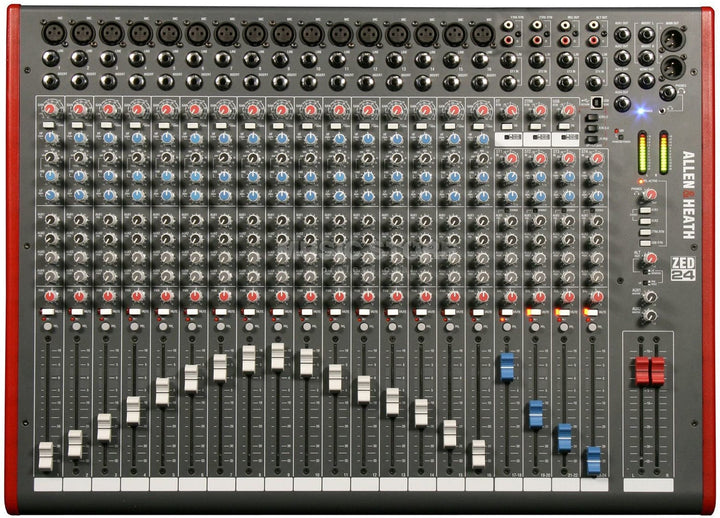 Allen & Heath ZED-24 Mixing Console with USB Port AH-ZED24