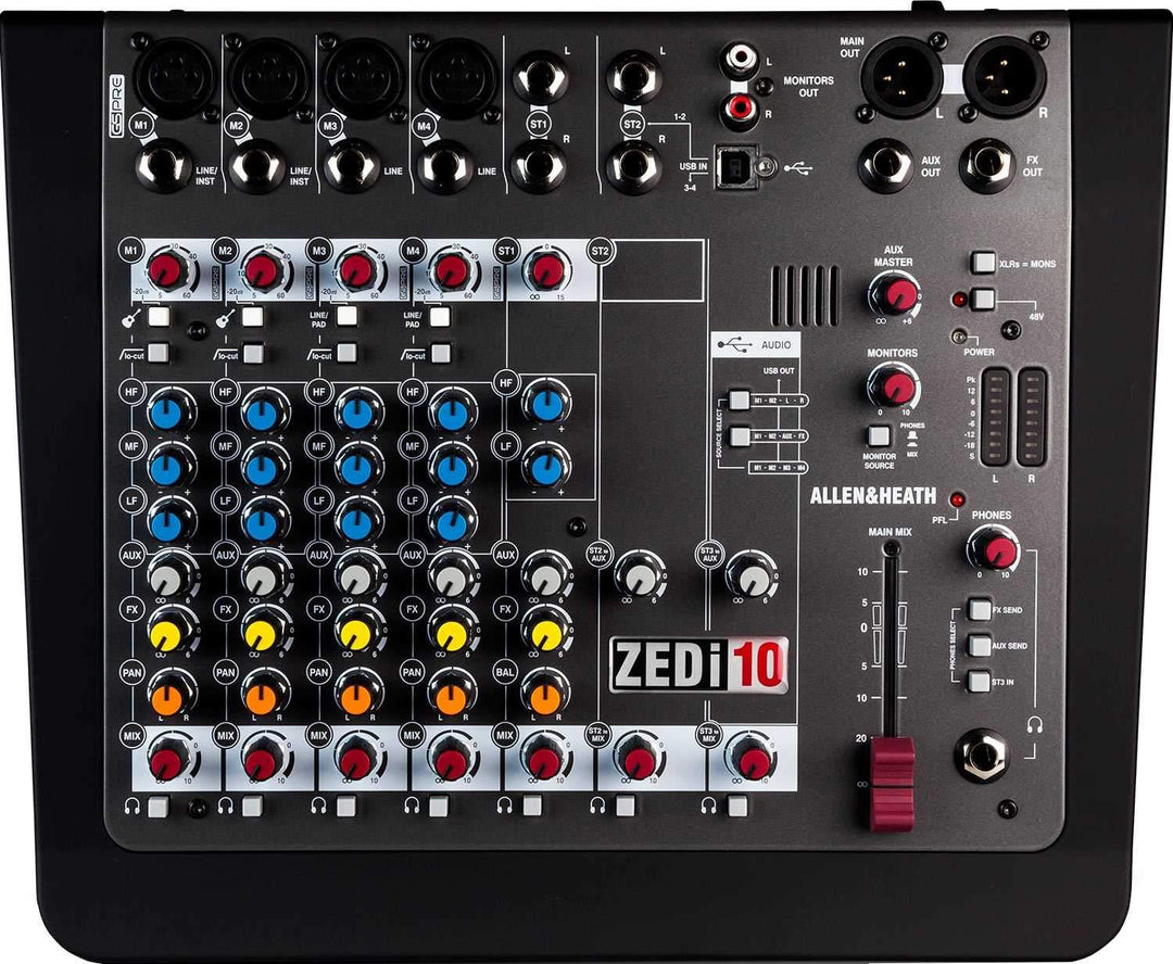 Allen & Heath 10-Channel Mixer AH-ZEDI10