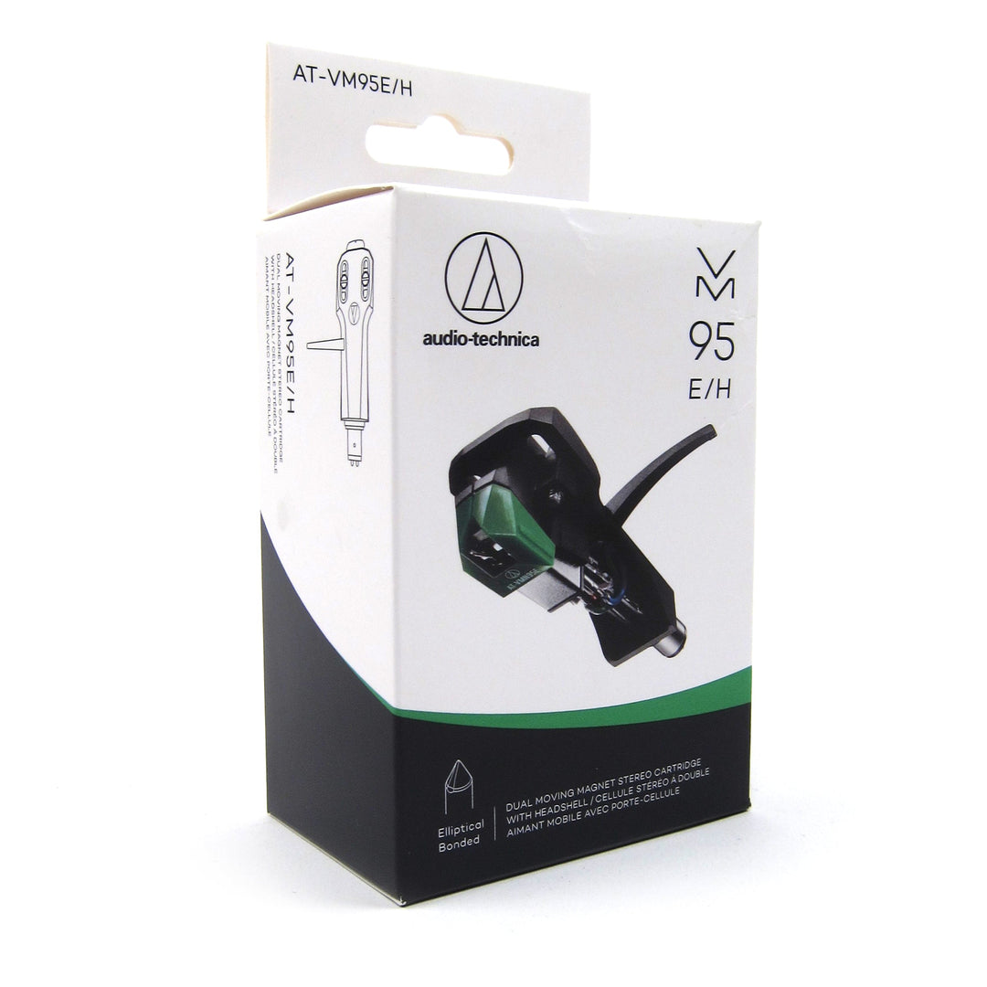 Audio-Technica Mounted Cartridge & Headshell Combo AT-VM95E/H