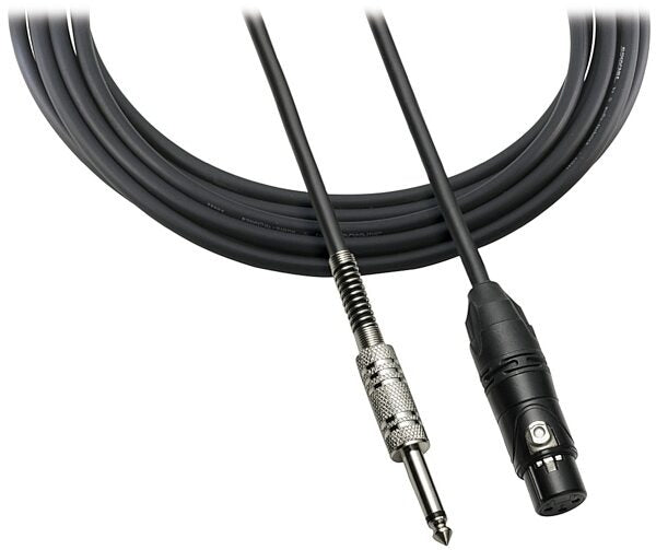 Audio-Technica XLR Microphone Cable, XLR to 1/4"10 foot, ATR-MCU10