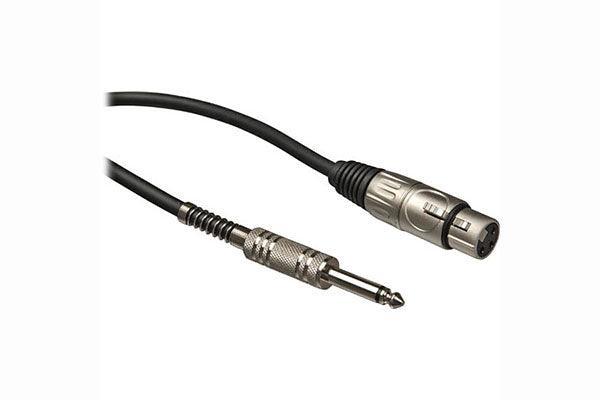 Audio-Technica AT8311-25 XLRF-1/4" For mics with XLR output and pin 2 hot; 25'