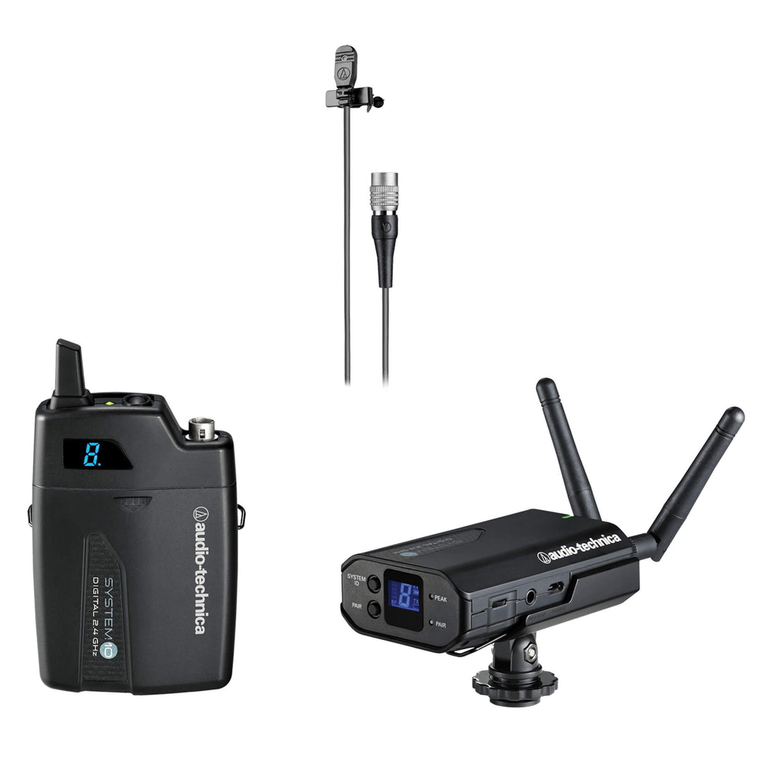 Audio-Technica ATW-1701/L System 10 Camera-mount Lavalier System