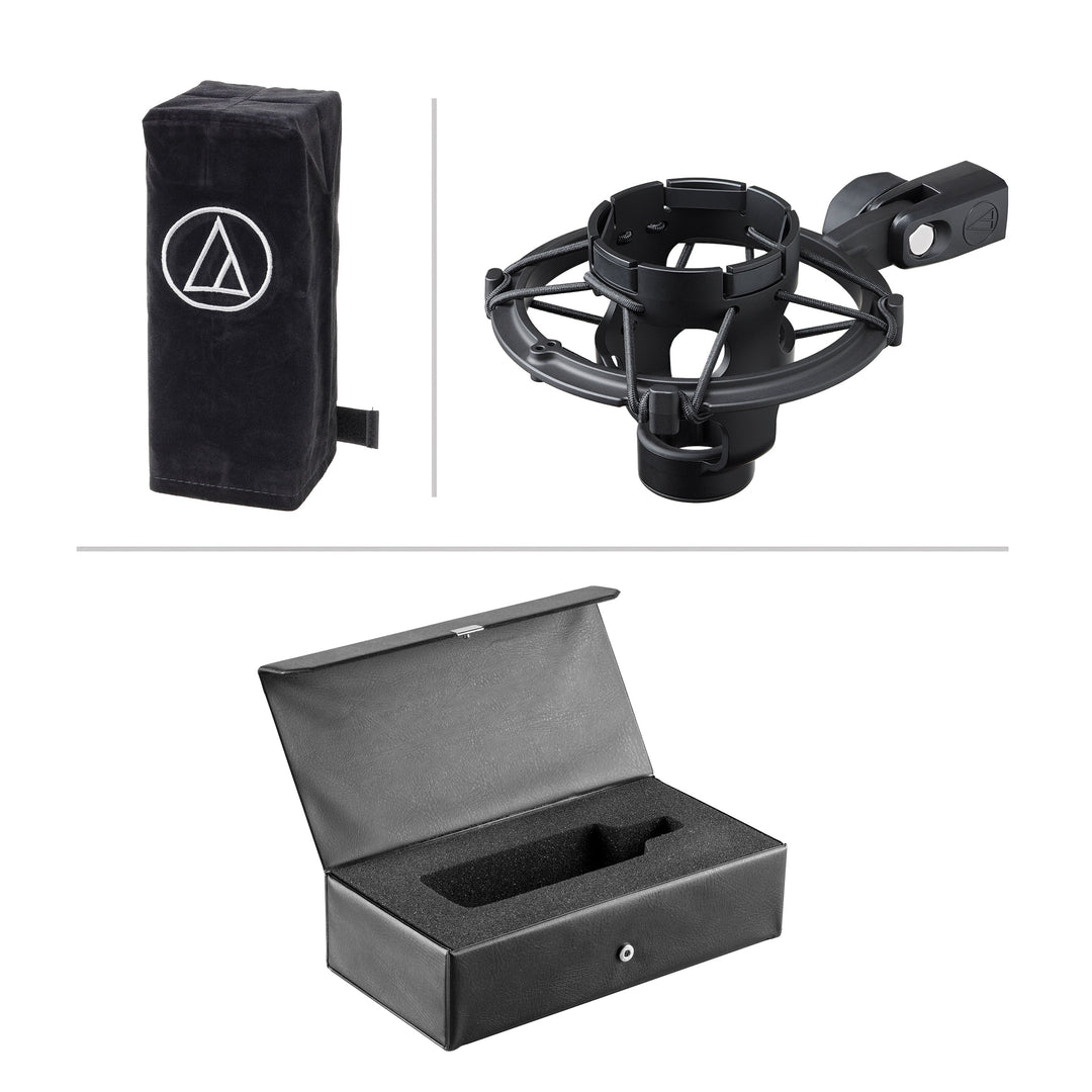 Audio-Technica AT4040 Cardioid Condenser Microphone w/ AT8449 Shock Mount