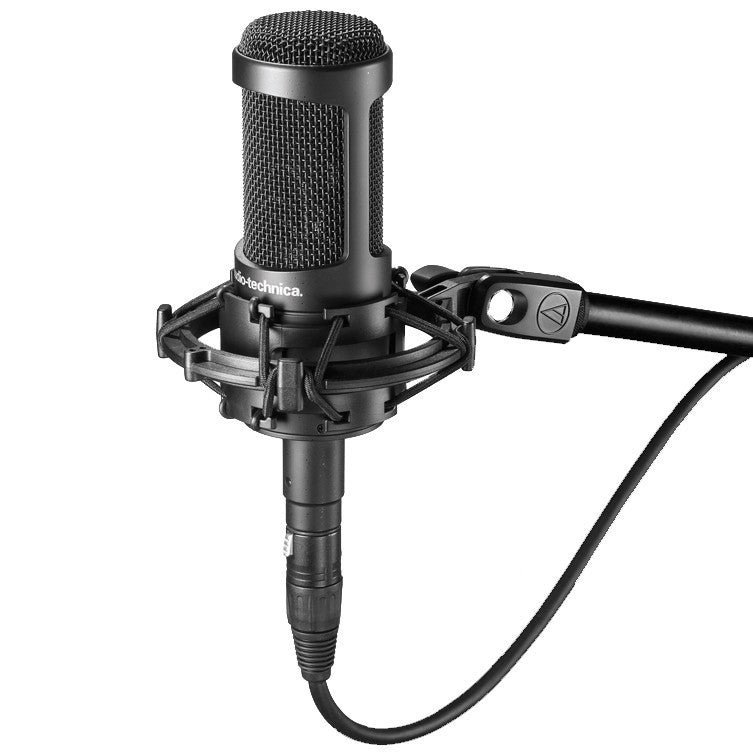 Audio-Technica AT2035 Cardioid Condenser Microphone BONUS PAK