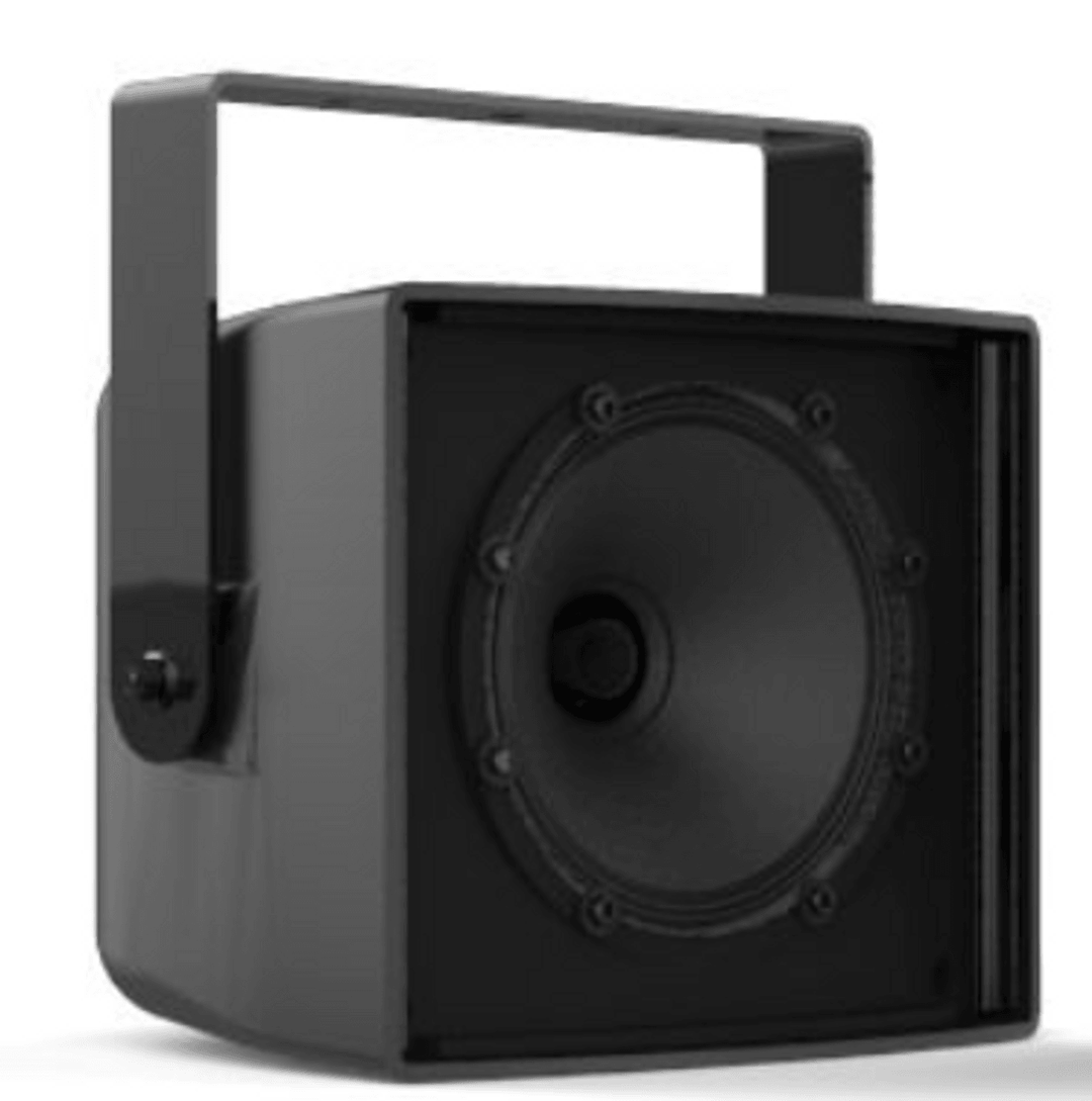 Biamp Community R.5COAX66T 12-Inch 2-Way Coaxial Speaker (Black) - 70V/100V - SKU: 911.1255.900