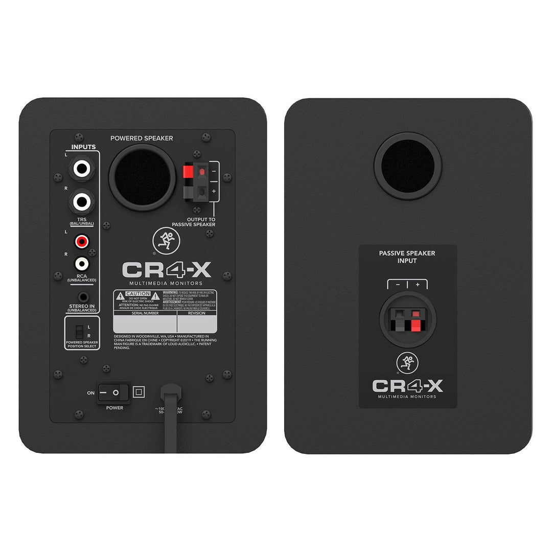 Mackie CR4-X 4" 50W Creative Reference Multimedia Studio Monitors - Pair