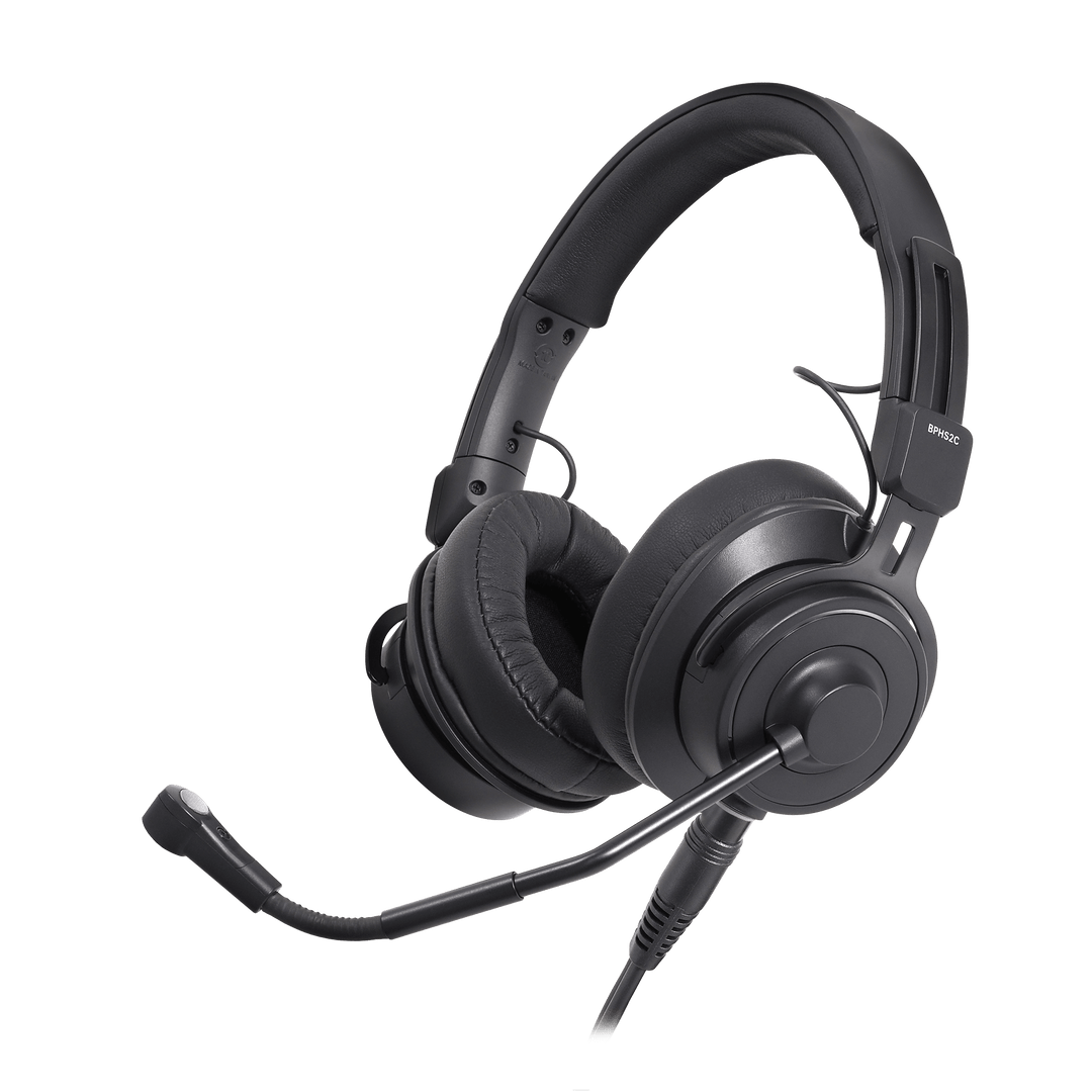 Audio-Technica BPHS2 Dual-Ear Broadcast Headset with Cardioid Mic